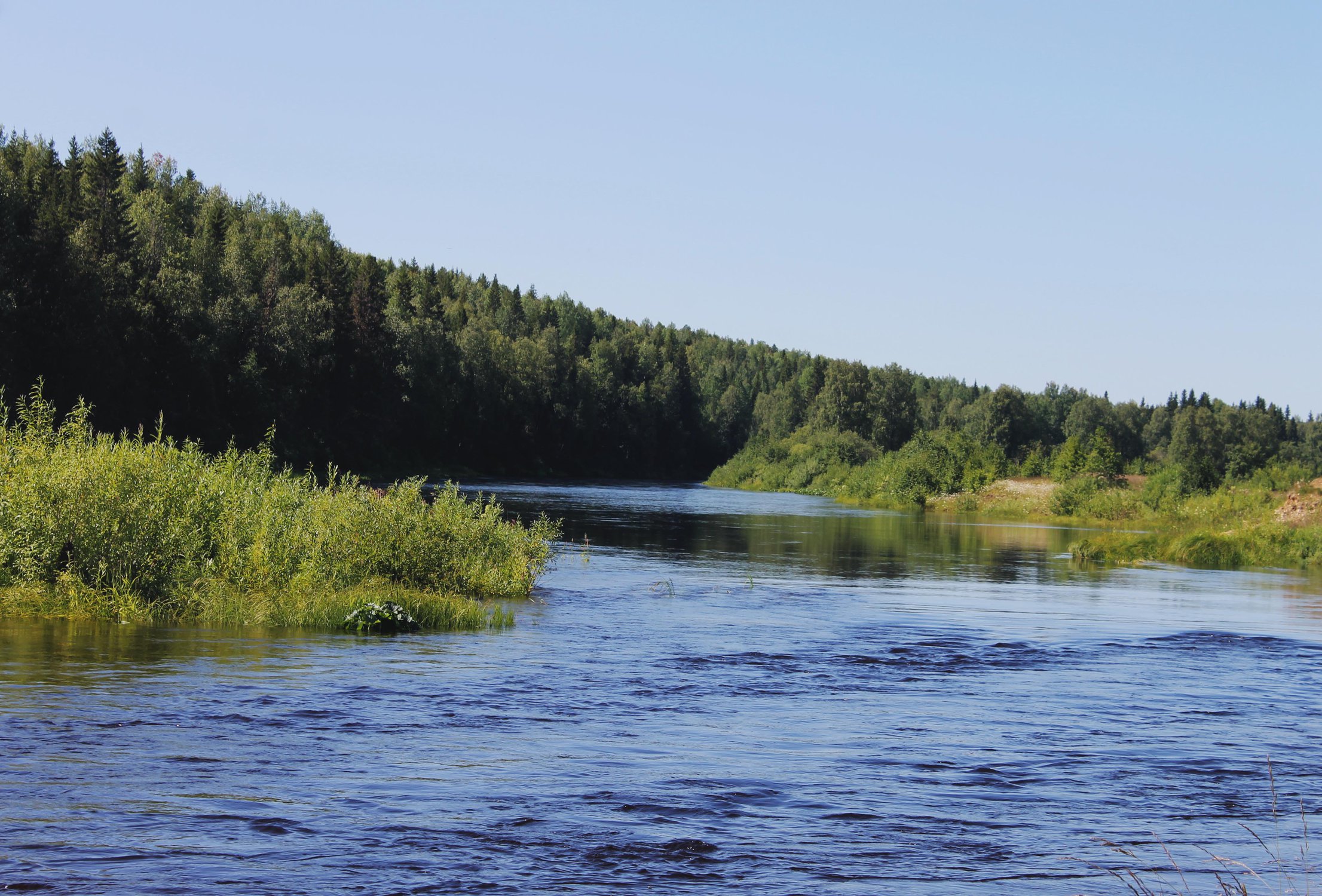 Река Сойва Троицко Печорск