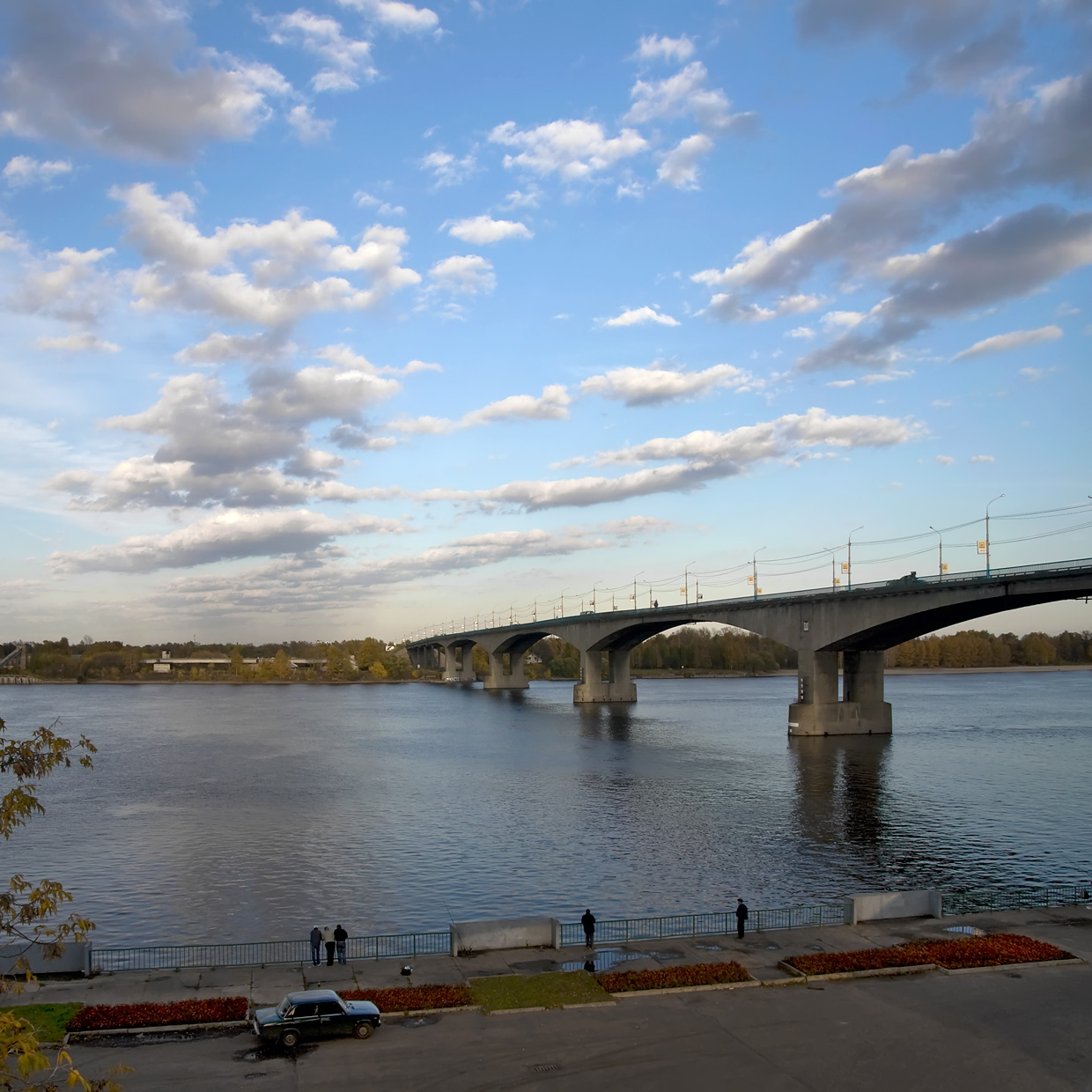 Ярославль мост через Волгу