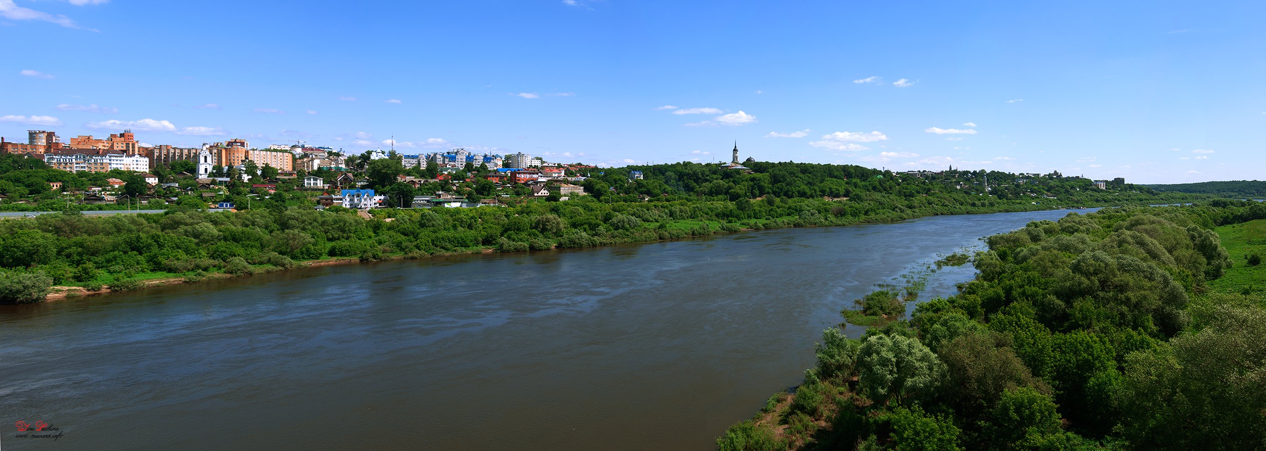 Река Ока город Калуга