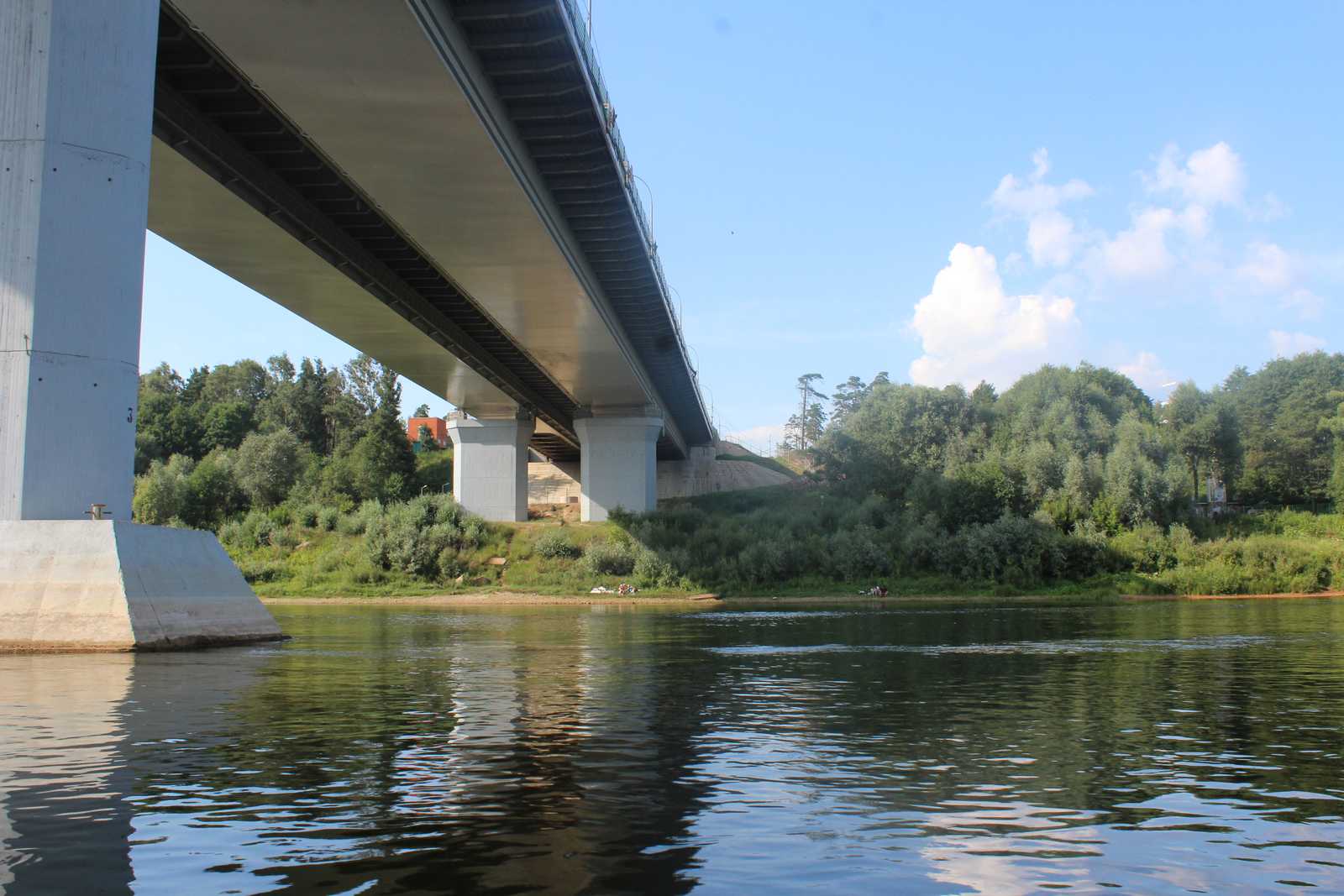Река Ока в Ступино Московской области