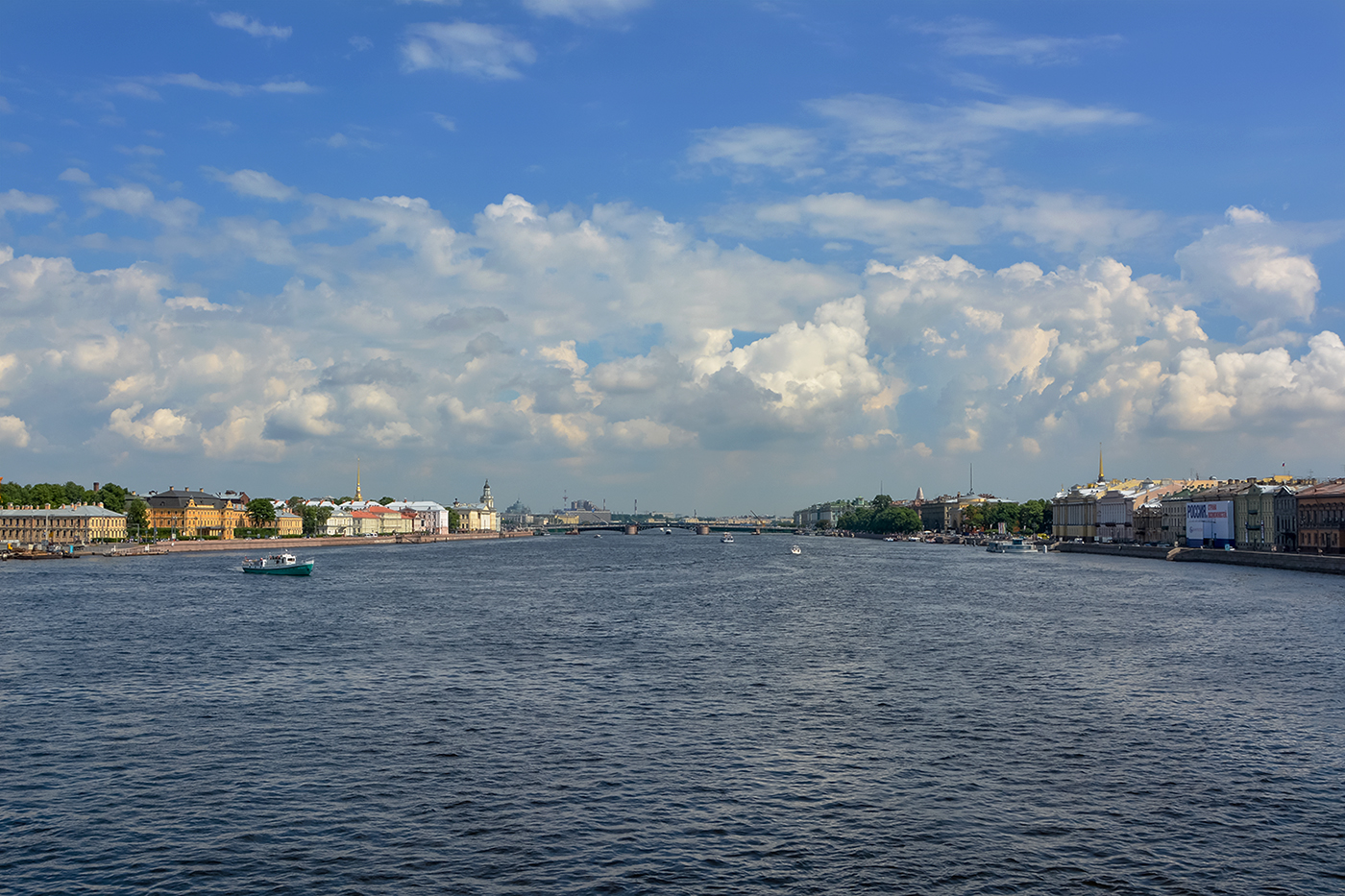 Петербург река нева