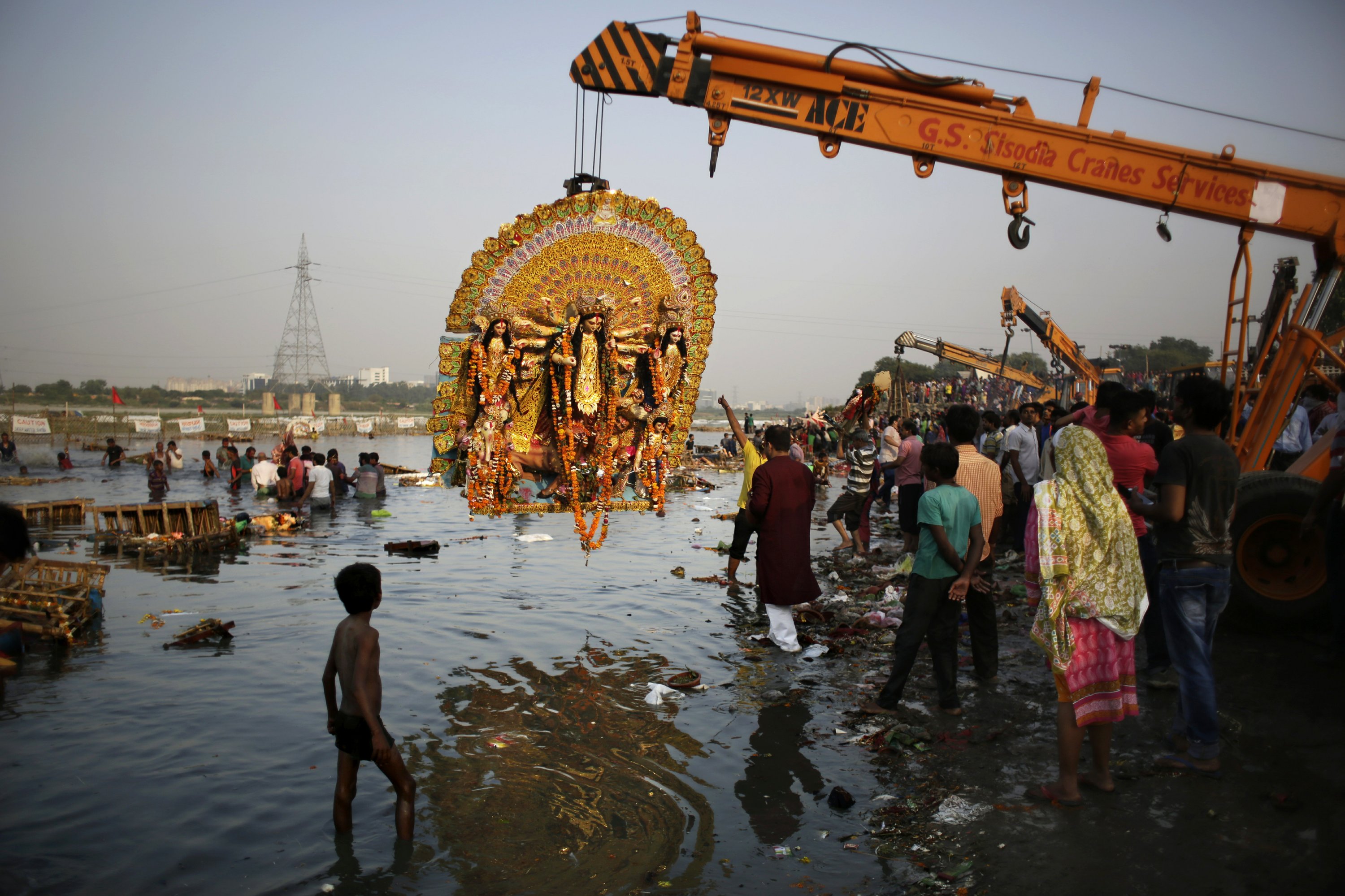 Река Ганг в Индии загрязнения (72 фото) .