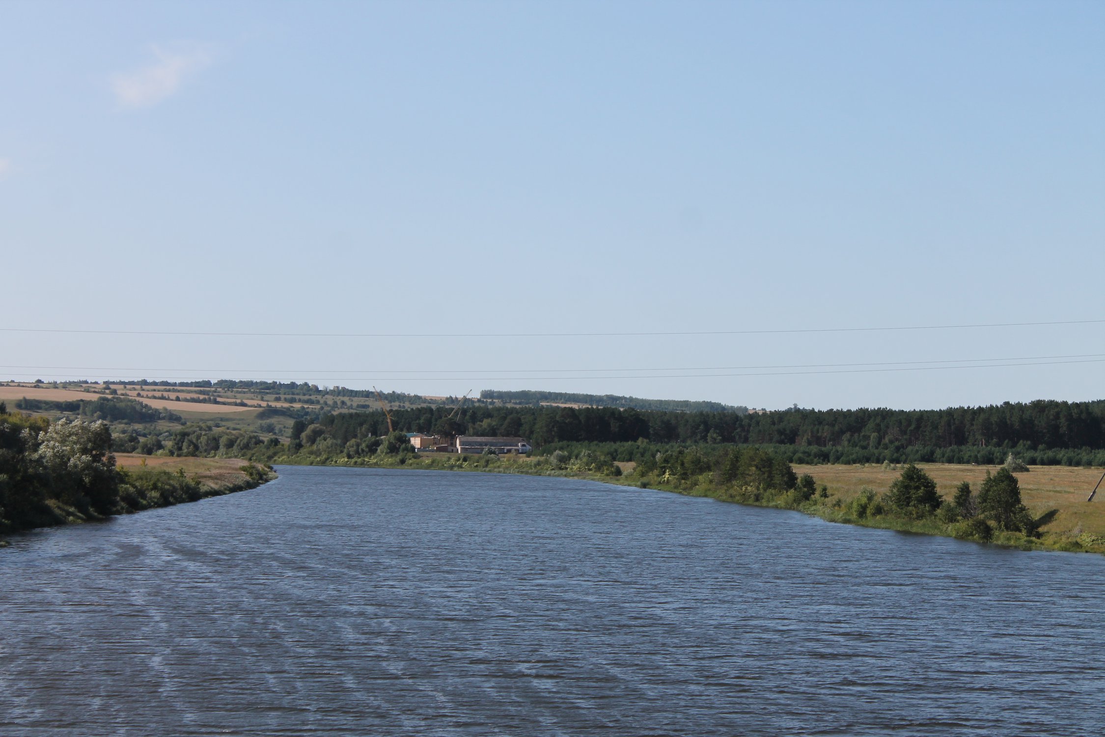 Река Алатырь в Мордовии