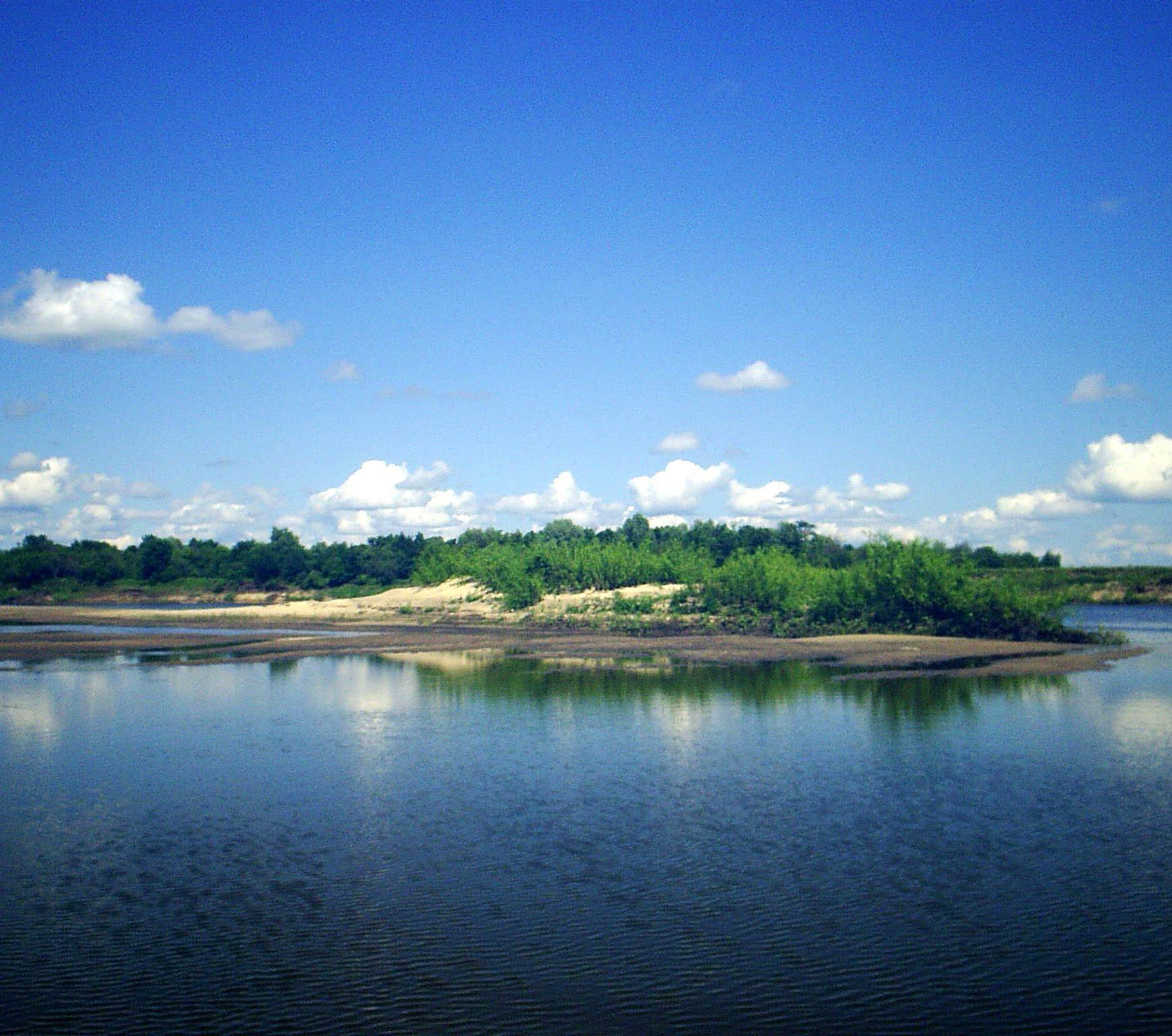 Река Сура в Пензенской области фото