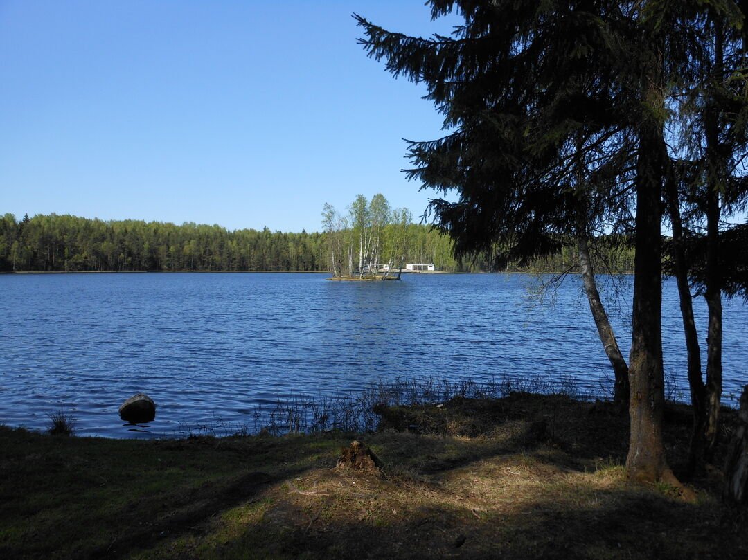 Большое озеро Парголово