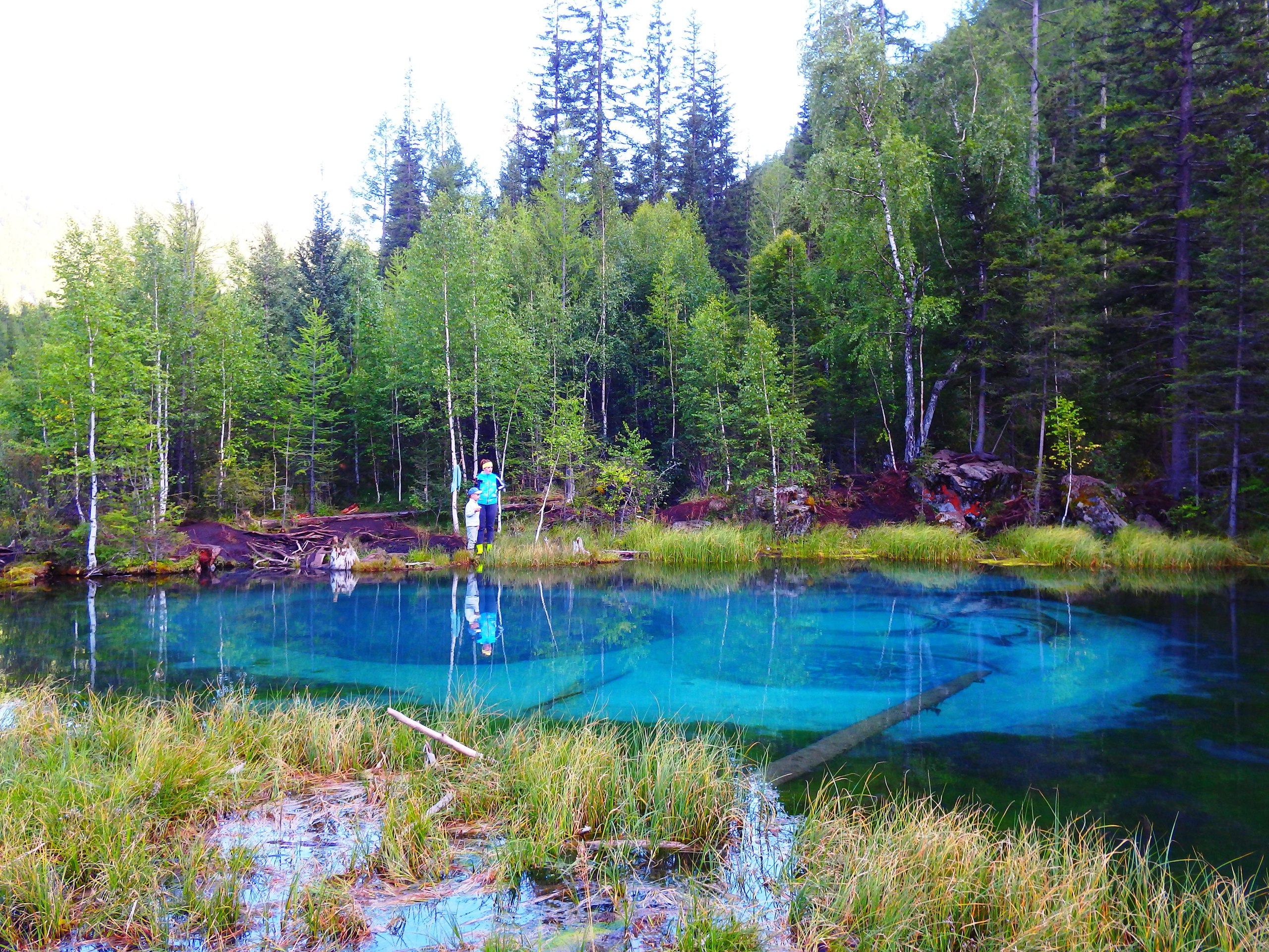 Голубое озеро в ленинградской области