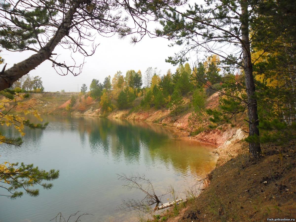 Голубое озеро Апрелька Кемеровская