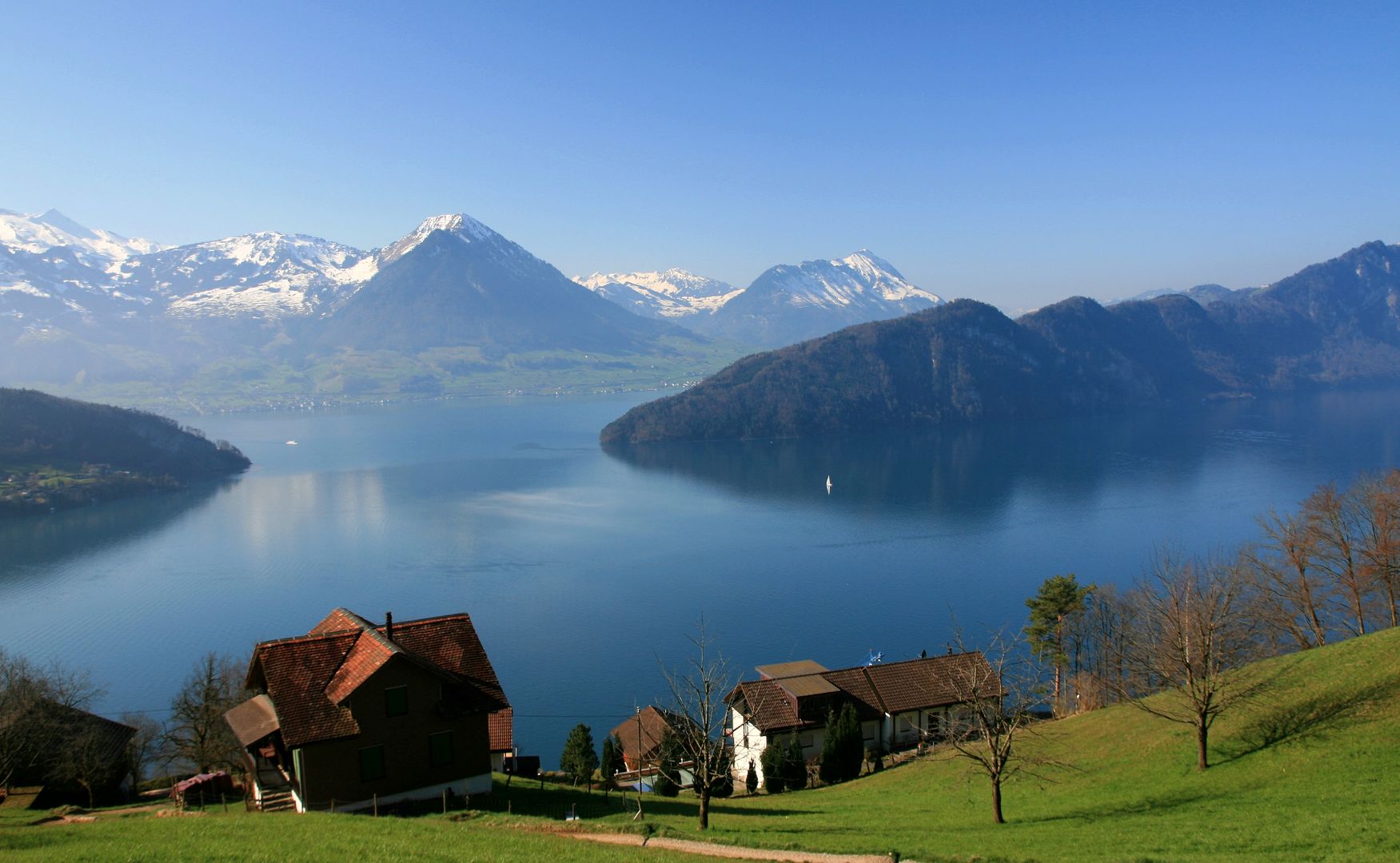 Озеро фелензее Швейцария