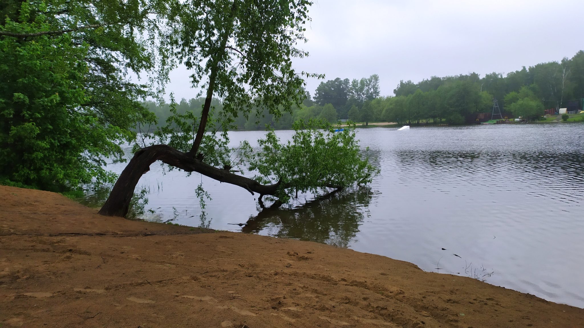 Парк в Малаховке у озера