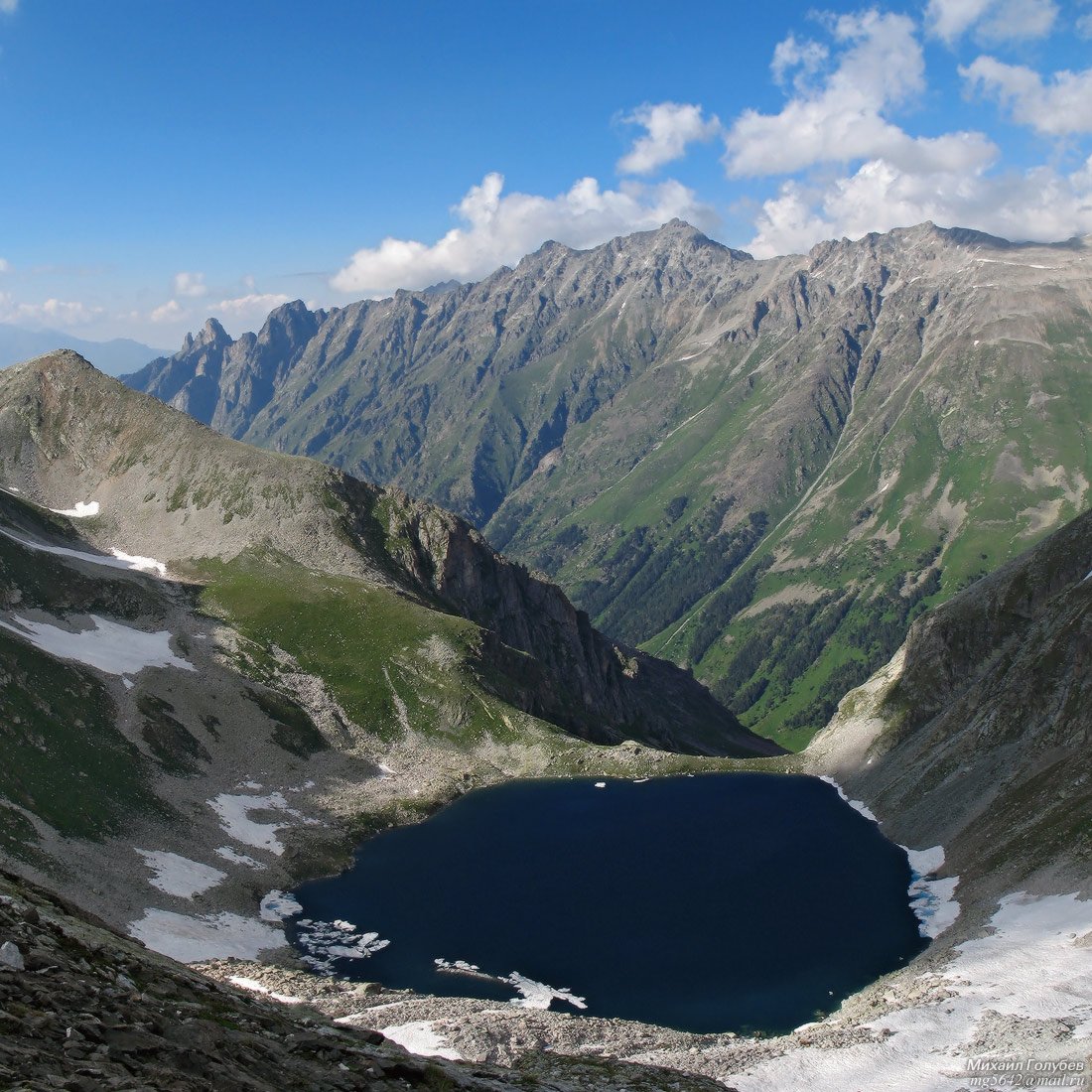 Каровые озера на Западном Кавказе