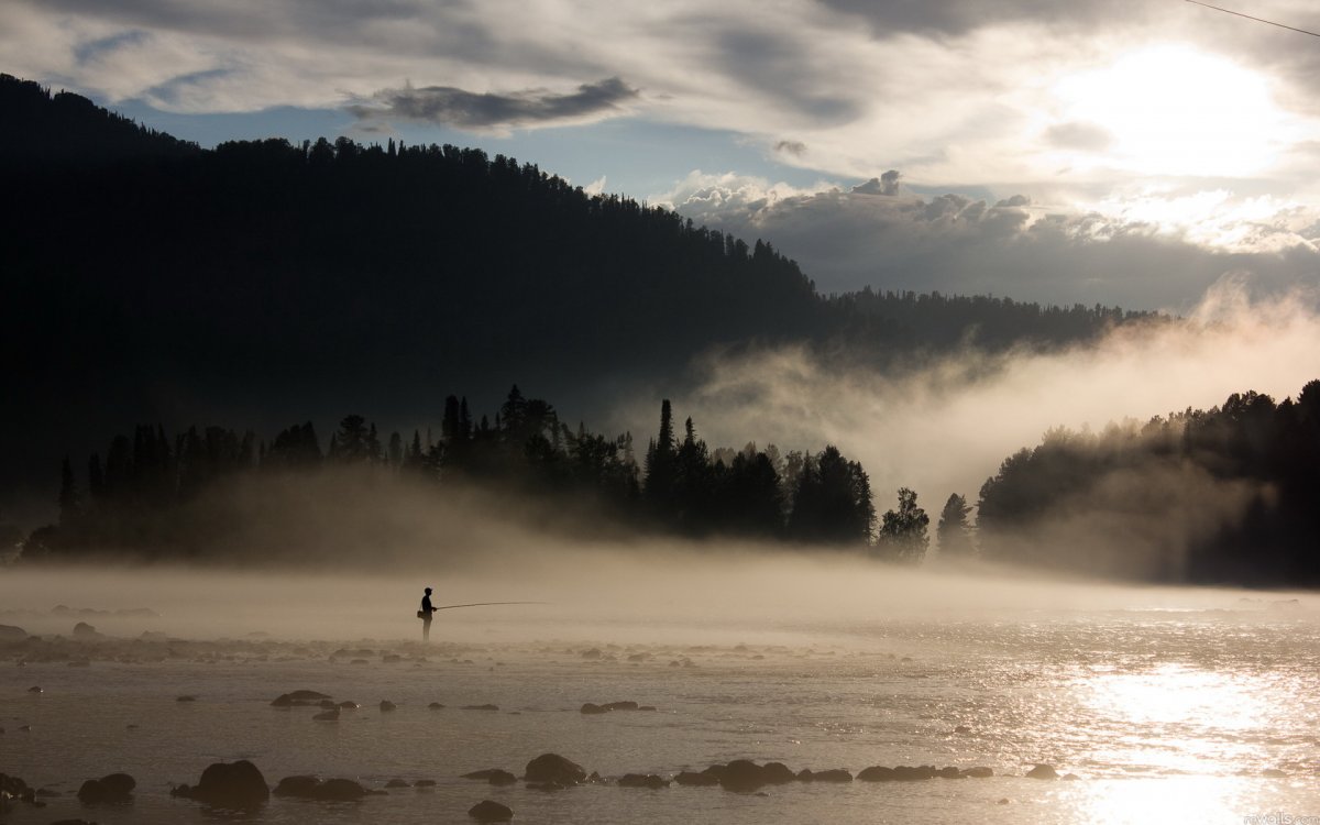 Озеро Турсунтский туман