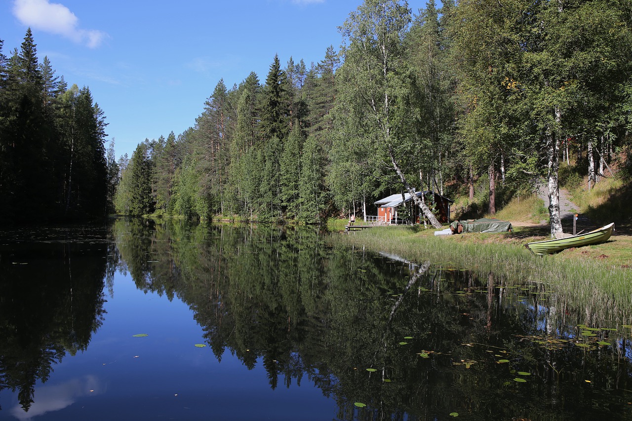 Финляндия озеро йотенвеси