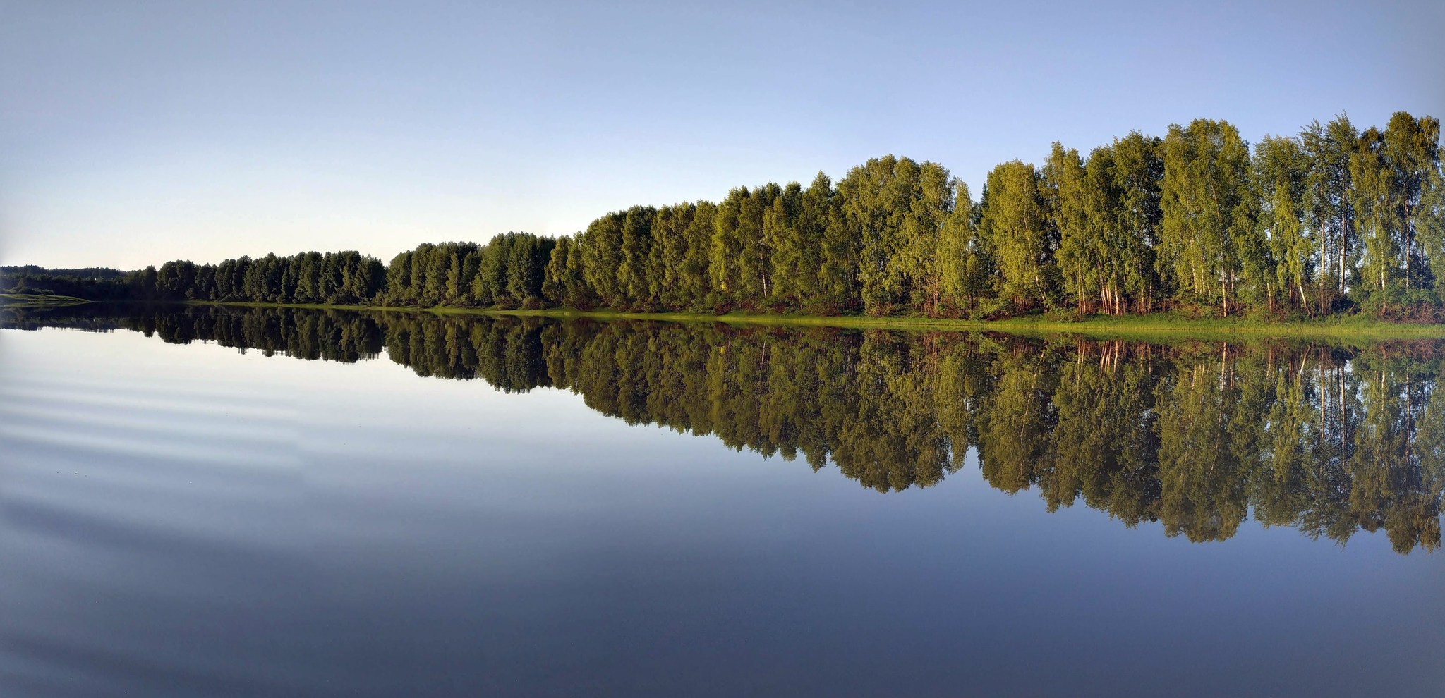 Кадомское озеро Республики Коми