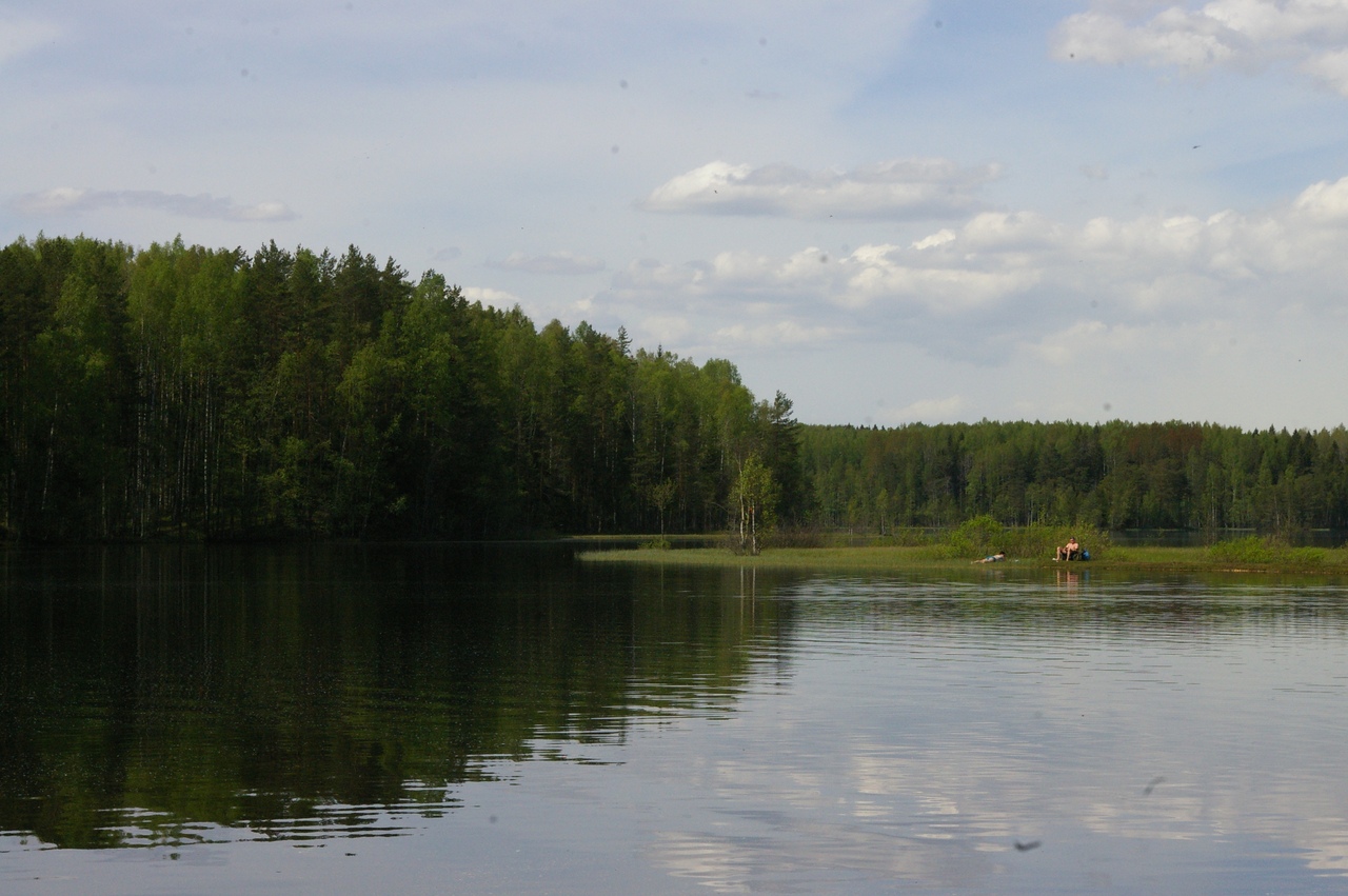 Озеро Лампиярви Ленинградская область
