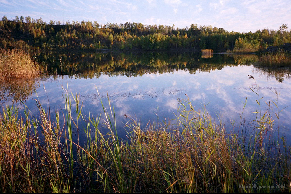 Голубое озеро Бокситогорск