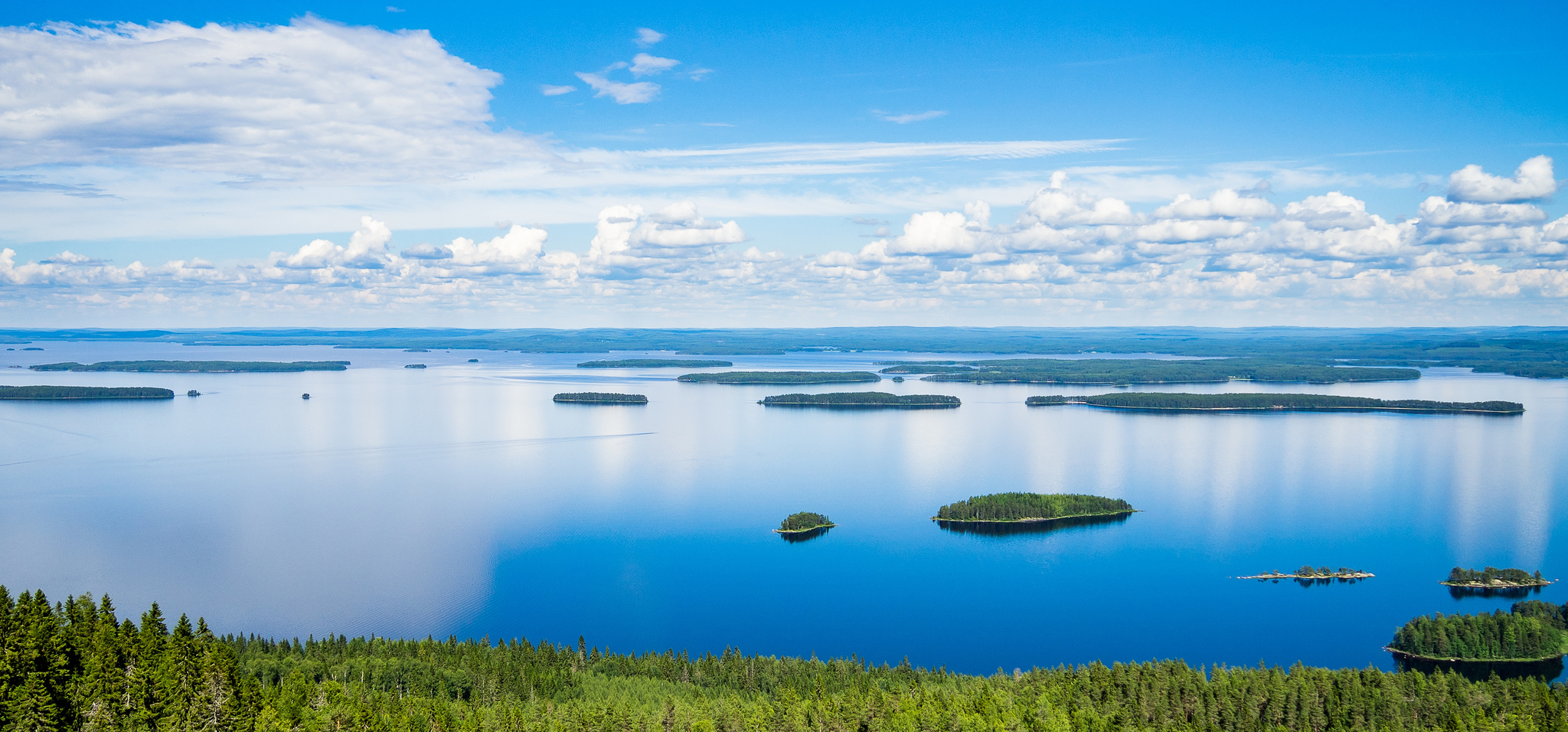Озеро Пиелинен Финляндия