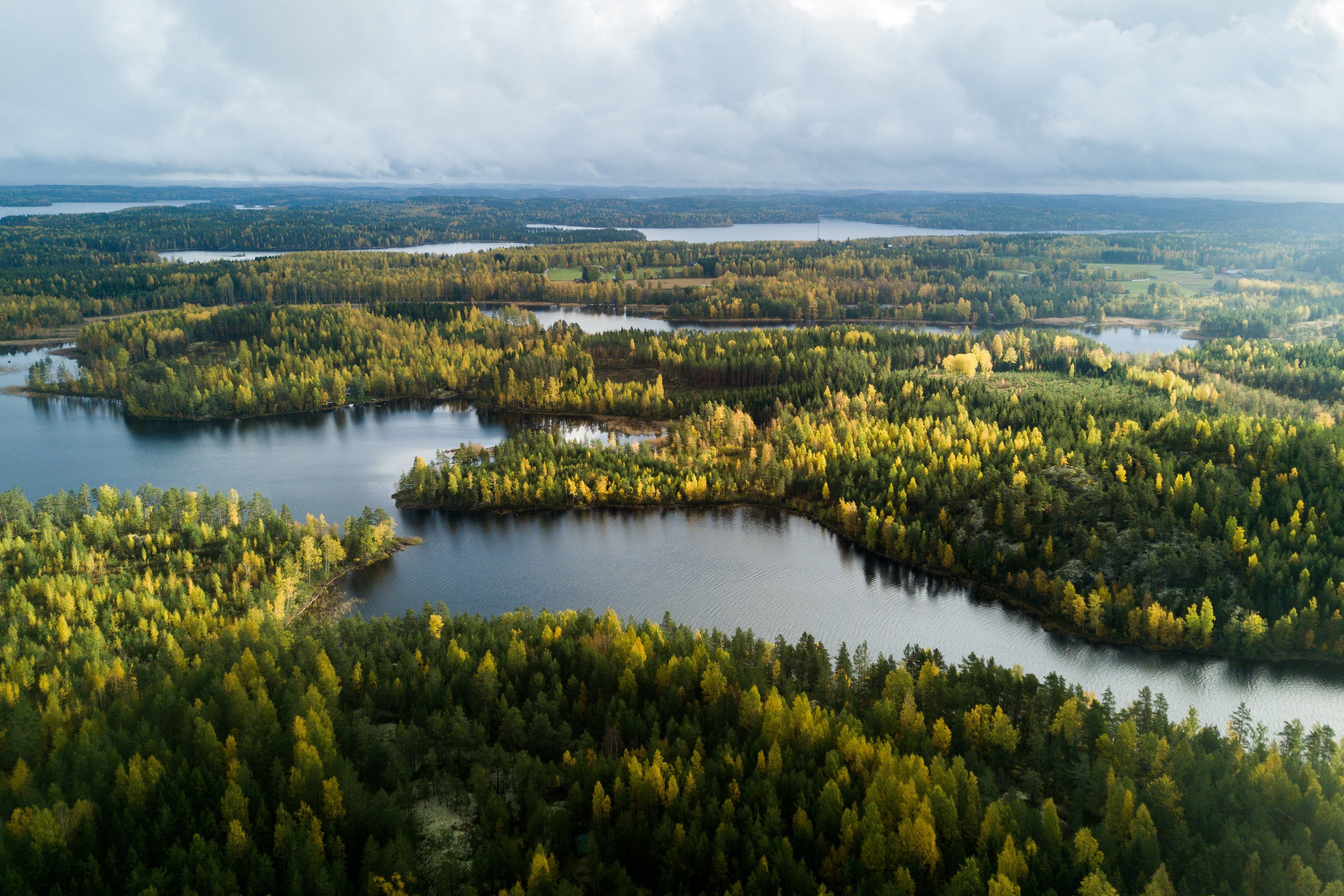 Озеро паййяме Финляндия