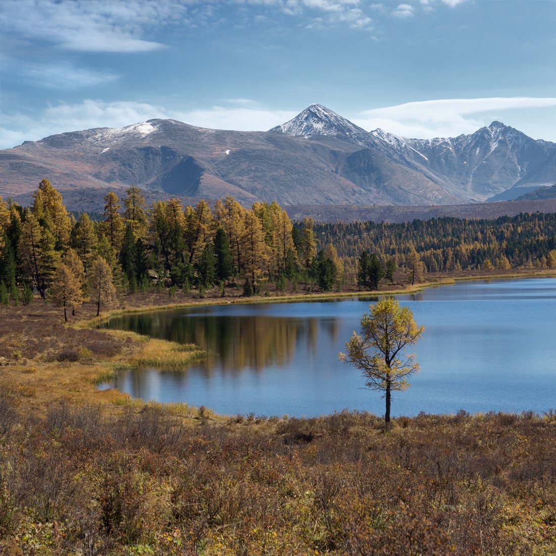 Озеро Киделю горный Алтай