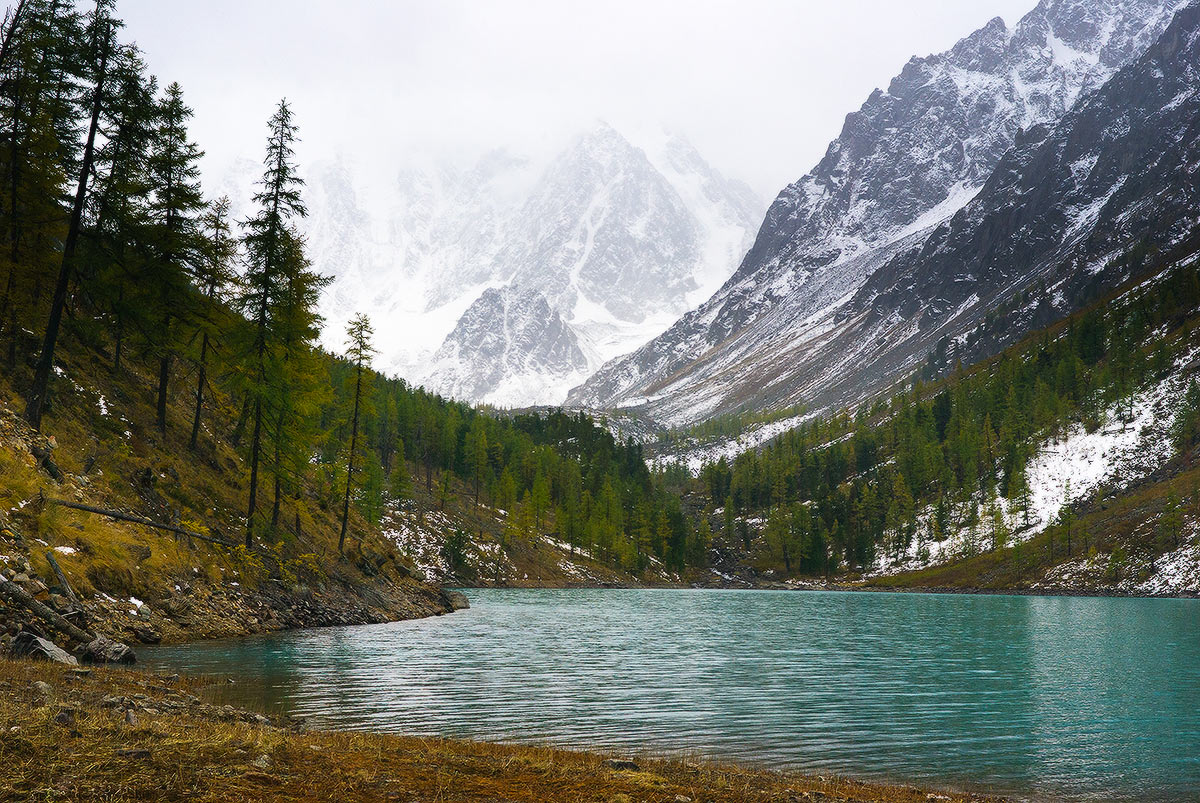 Республика Алтай, озеро нижнее Шавлинское