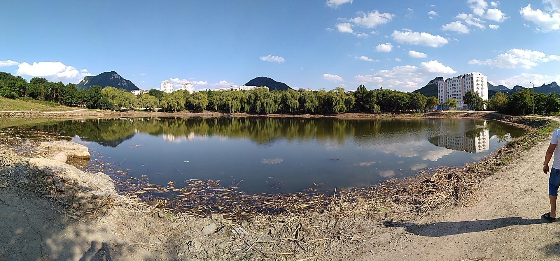 Городское озеро Железноводск