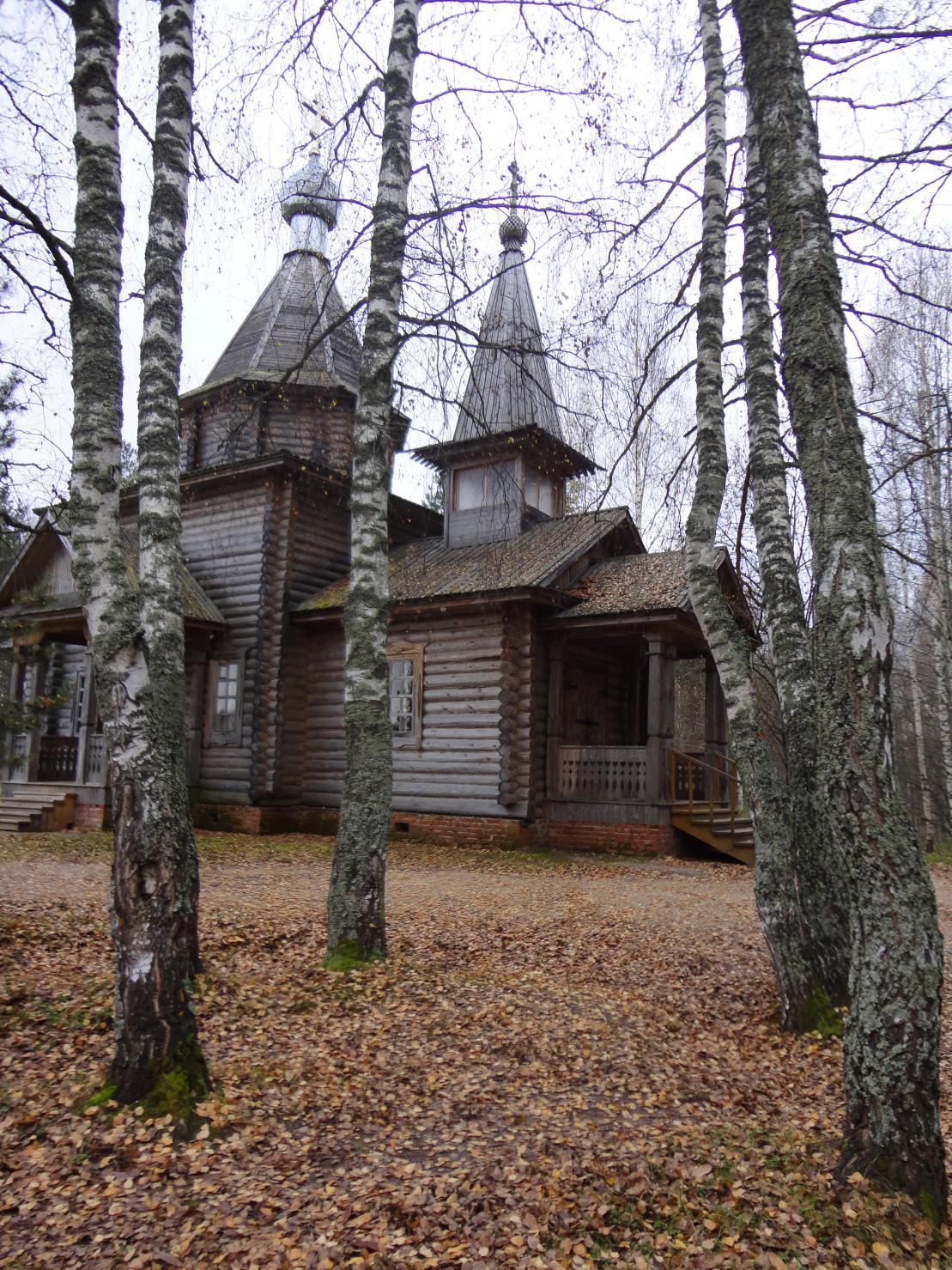 Церковь на озере Светлояр Нижегородская область