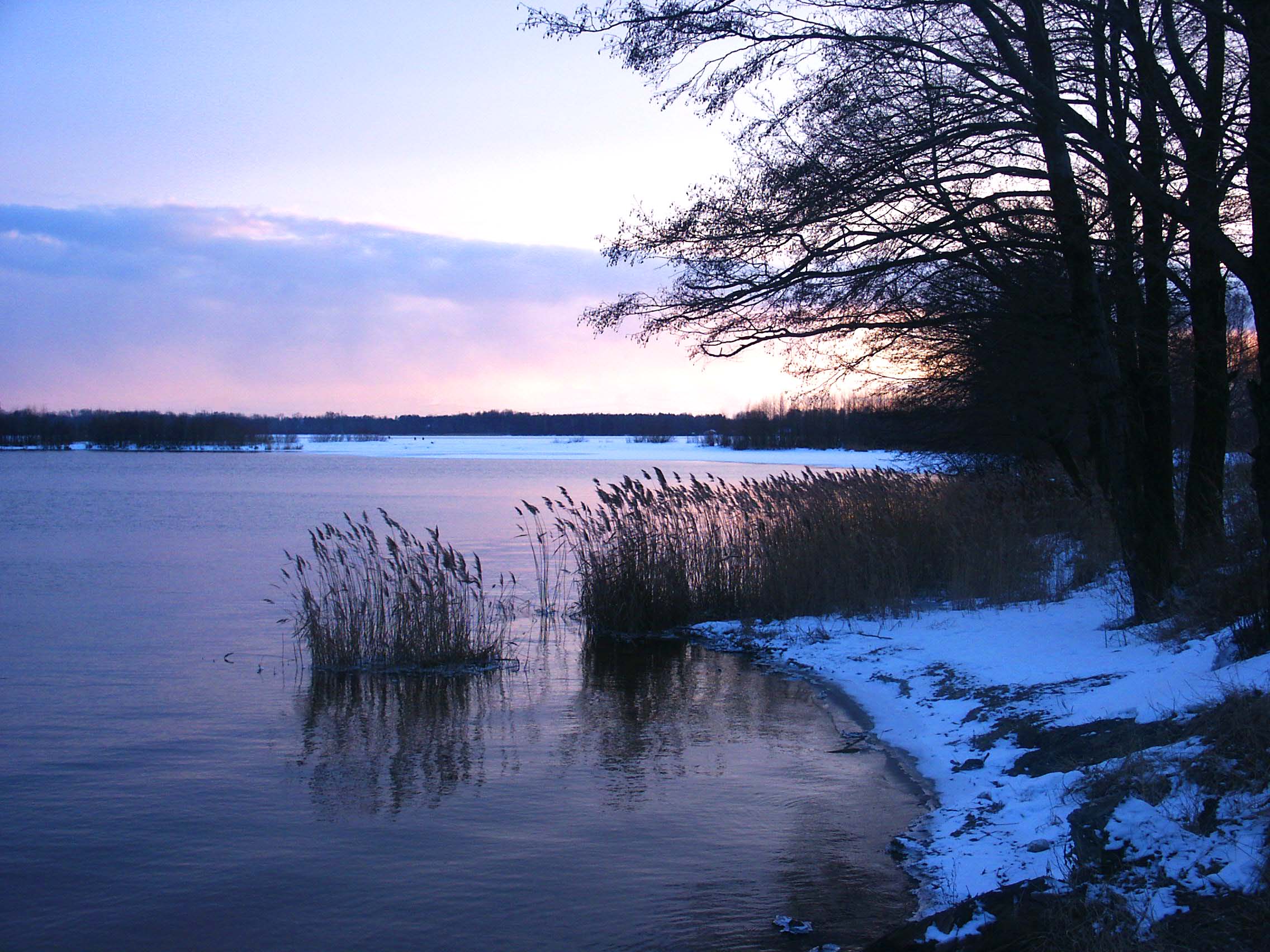 Святое озеро Шатура зима
