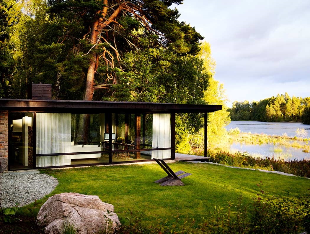 Дом с видом на озеро