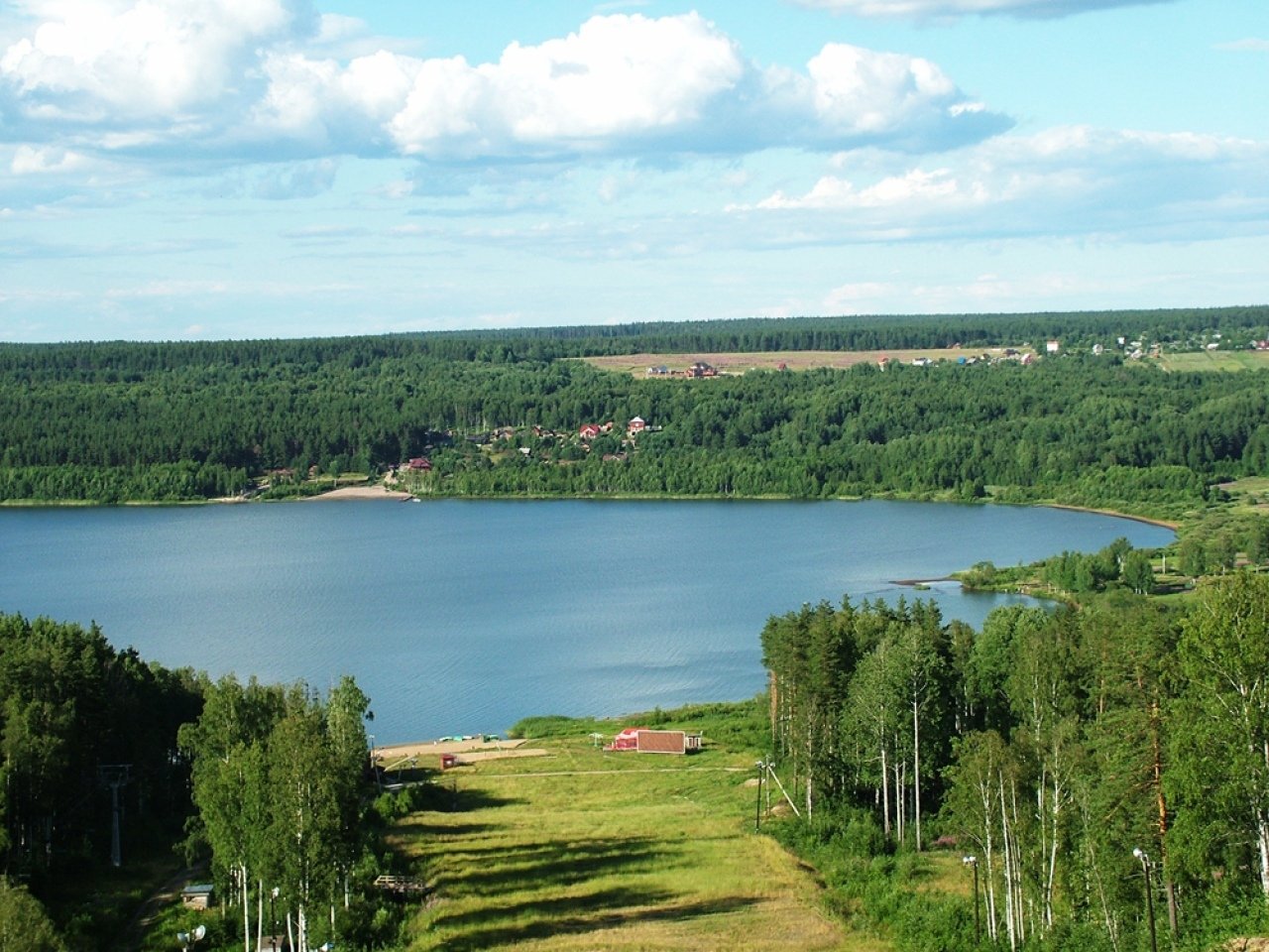 Озеро красное Приозерский район