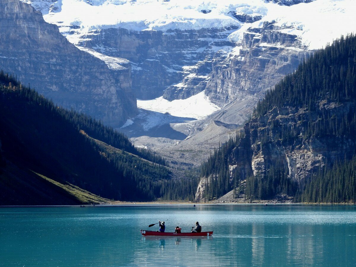 Озеро луиза канада
