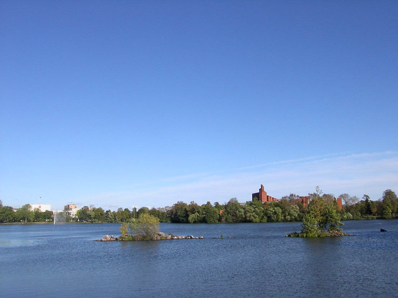 Озеро разлив Сестрорецк