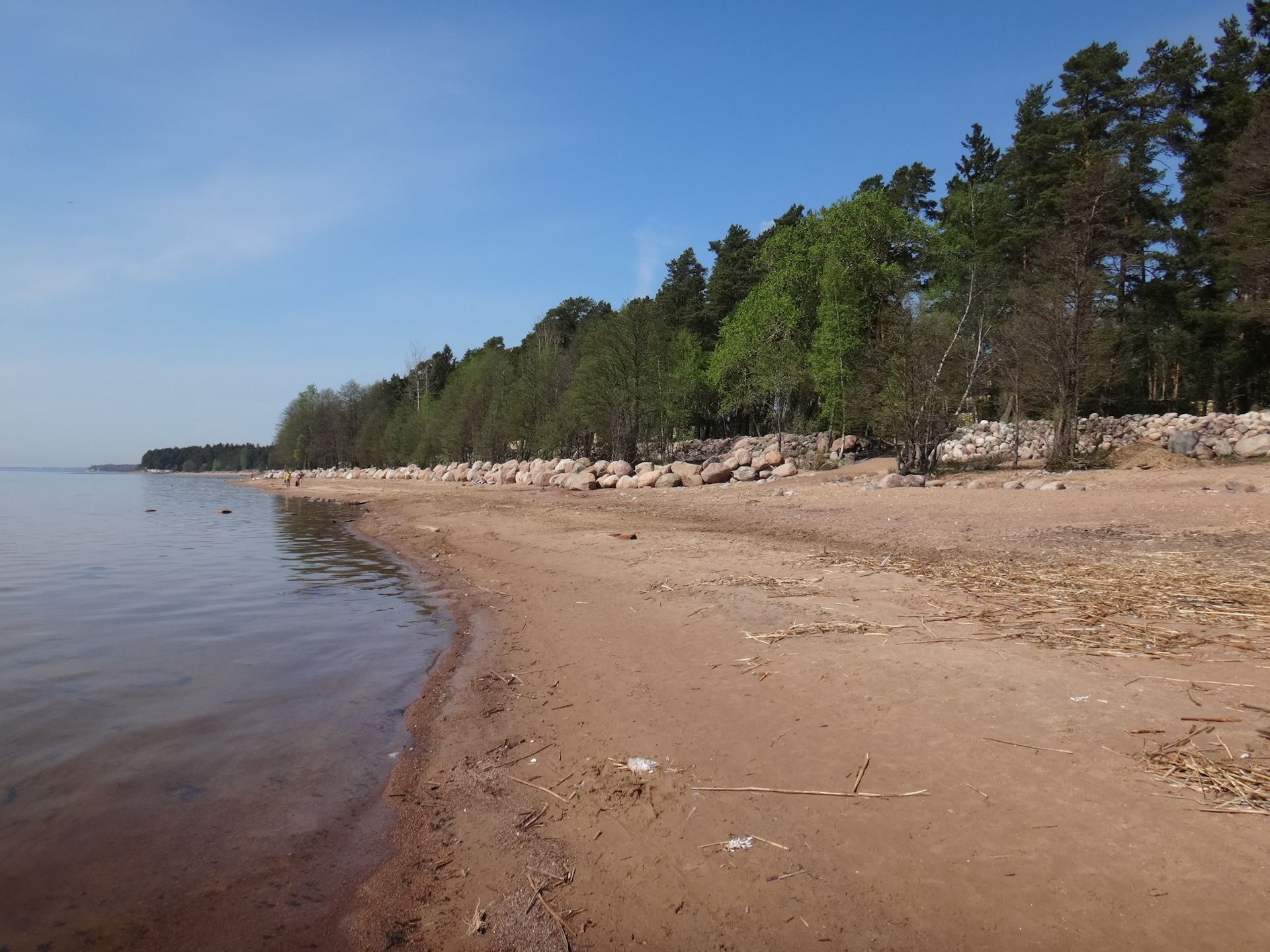 Озеро разлив Сестрорецк
