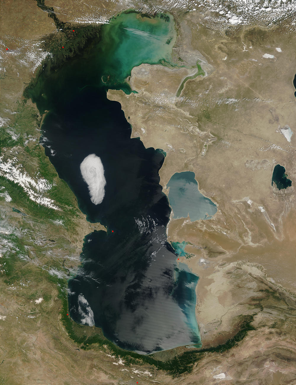 Каспийское море самое большое озеро в мире