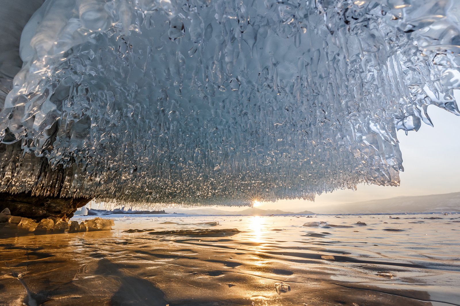Как замерзает море