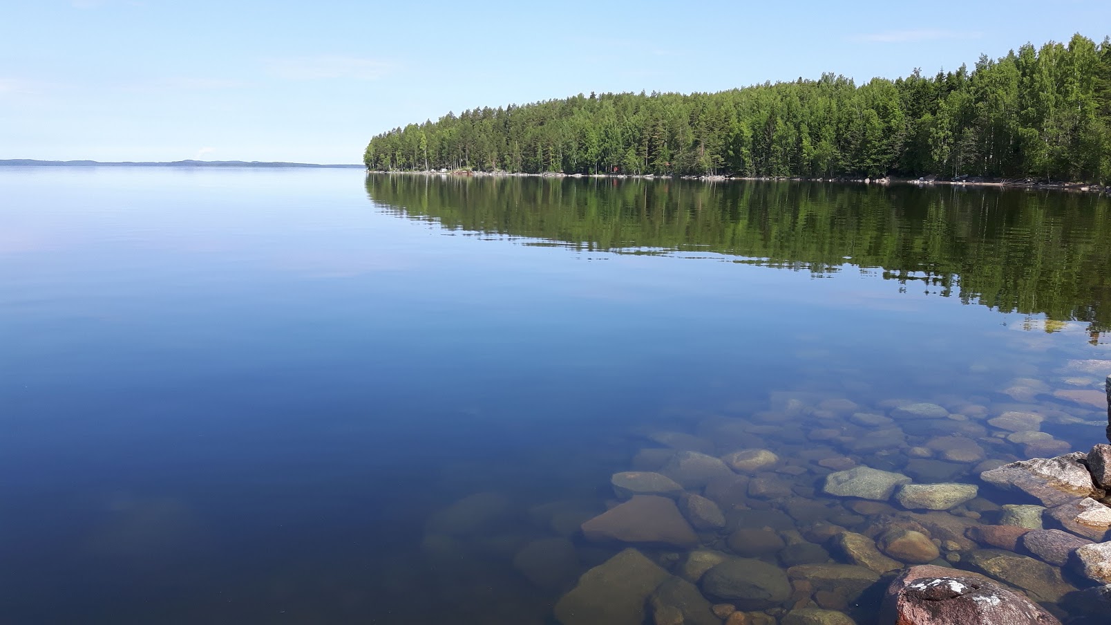 Сайменские озера в Финляндии