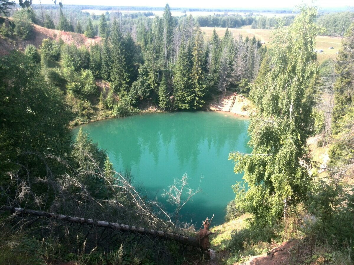 Зеленое озеро Йошкар Ола