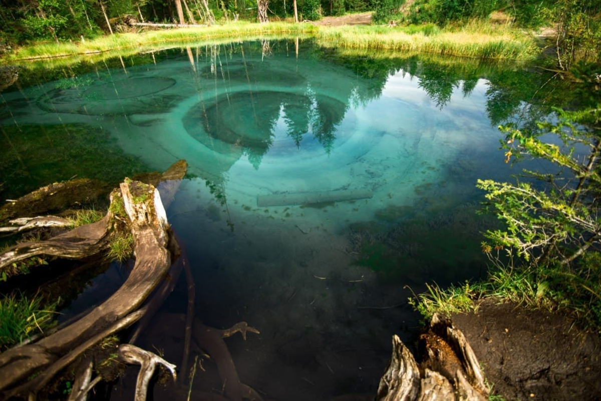 Озеро в горном алтае гейзерное фото