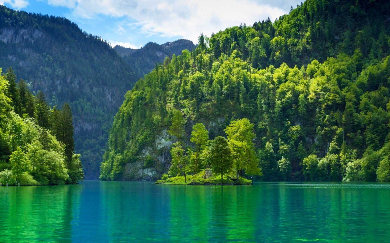 Баварский лес озеро