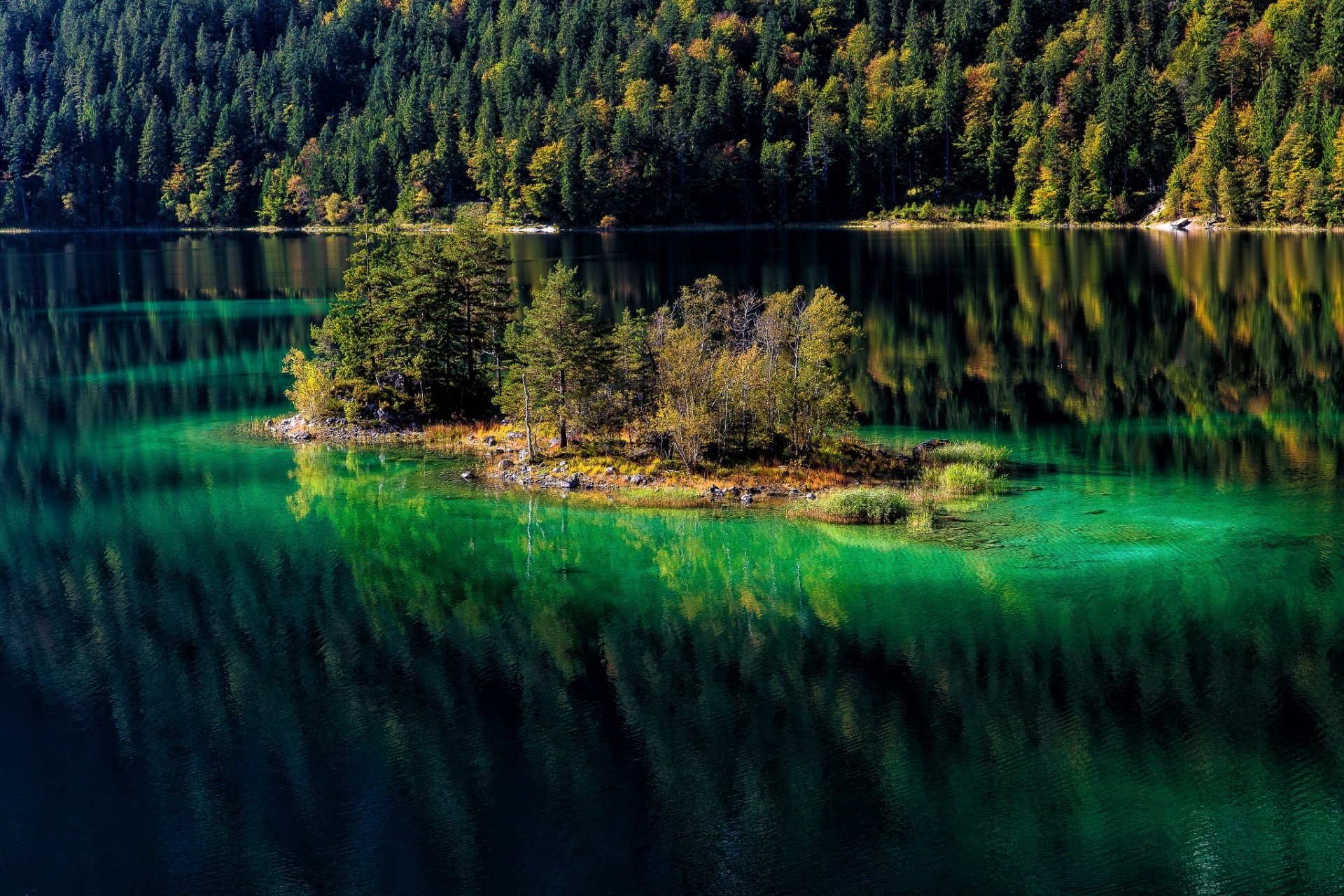 фото природа озера