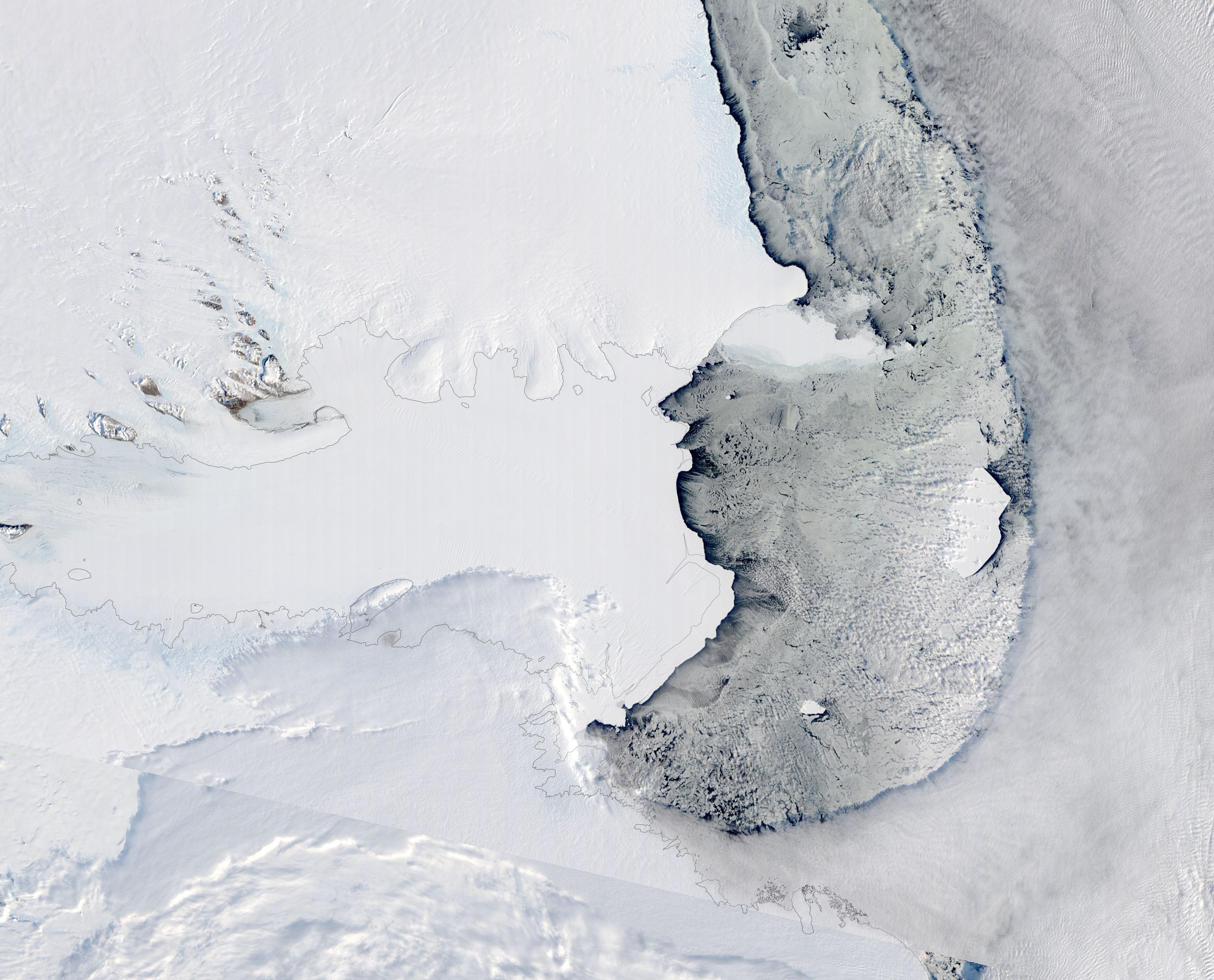 Антарктида безо льда