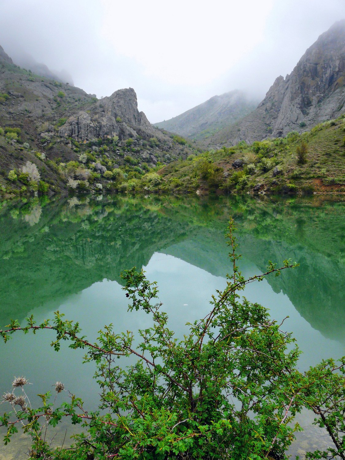 Озеро зеленое Панагия Крым
