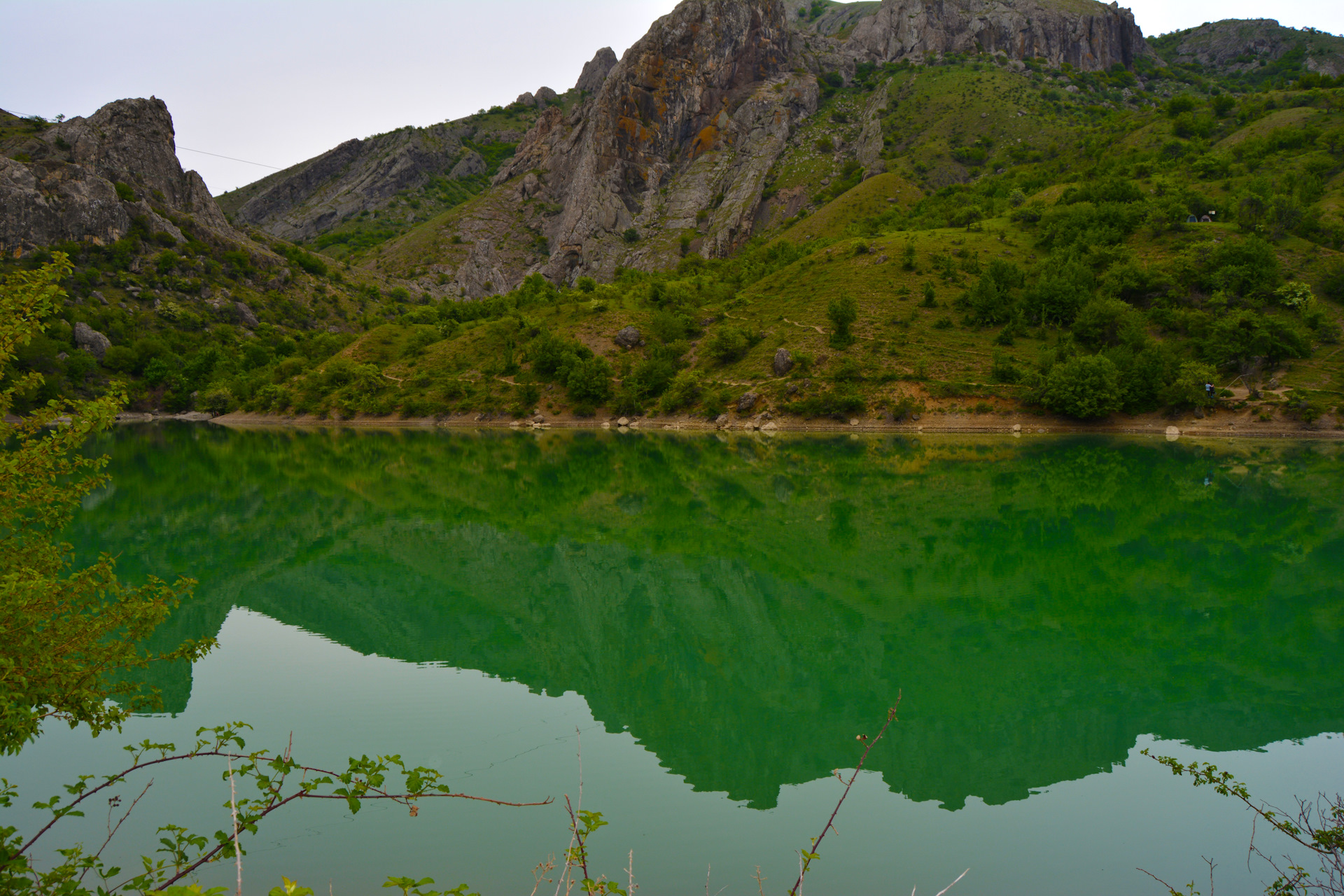 Озеро Панагия бирюзовое