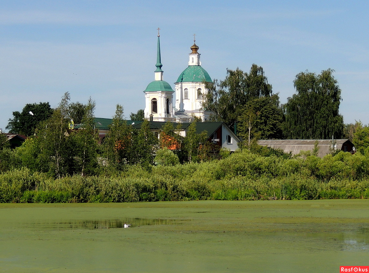 Озеро Киово Церковь