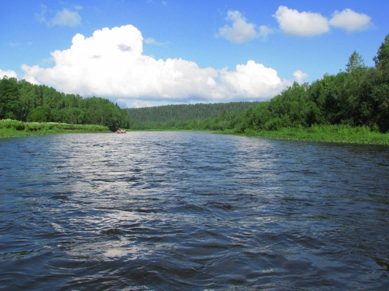 Река Шушпанка Пермский край