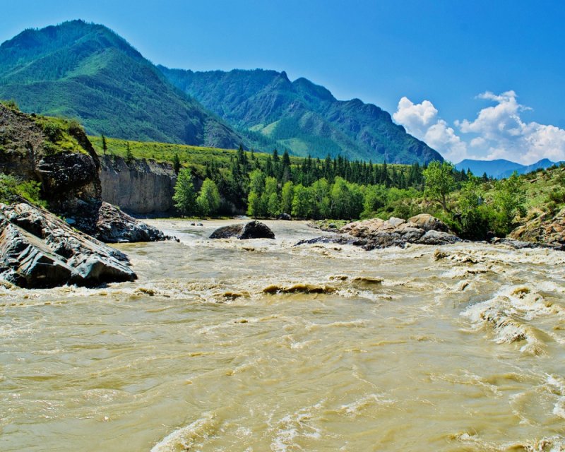 Река Чуй Киргизия