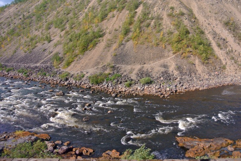 Река кола Мурманской области
