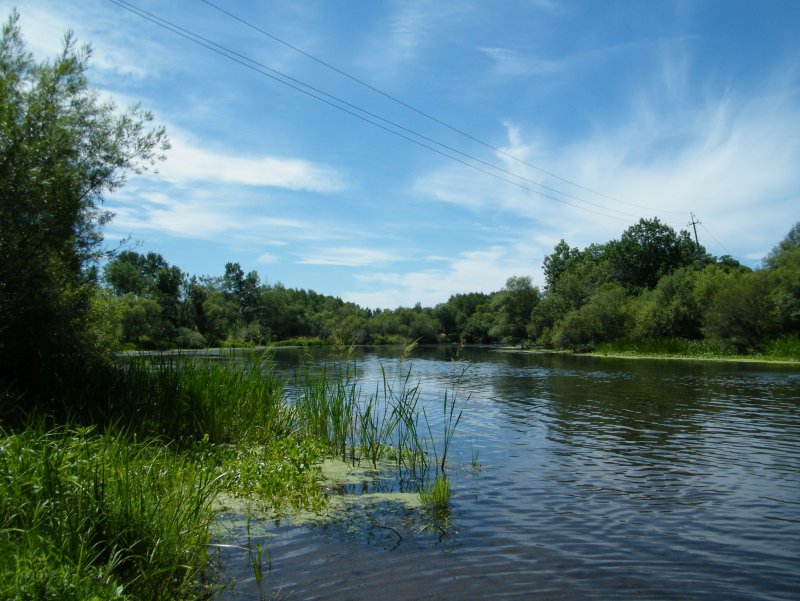 Река вал Сахалин