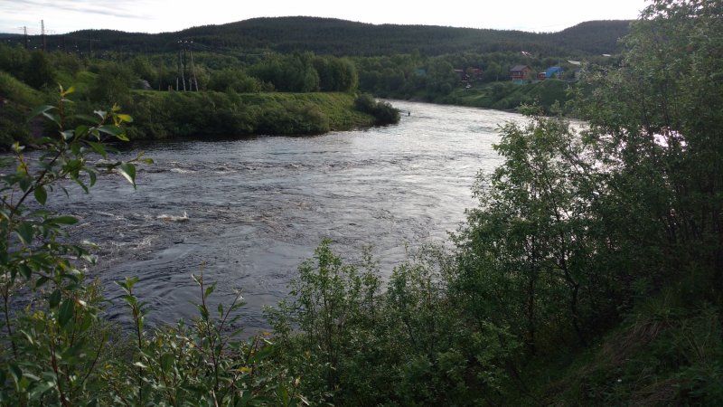 Река кола Мурманск