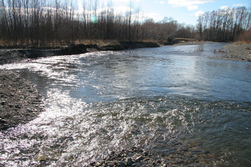Река Поронай Сахалин