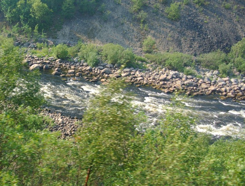 Река кола Мурманской области