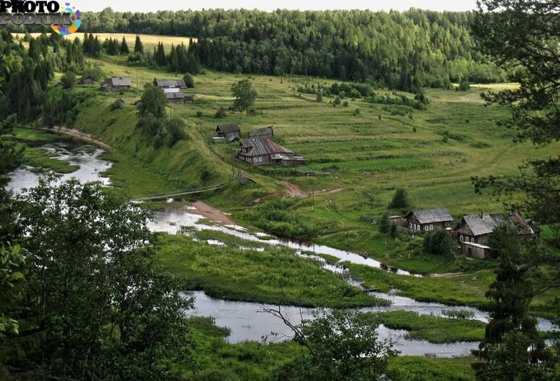 Деревня Медвежий Взвоз Великоустюгского